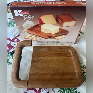 Vintage Mid Centurky KALMAR Teak Cheese Slicer